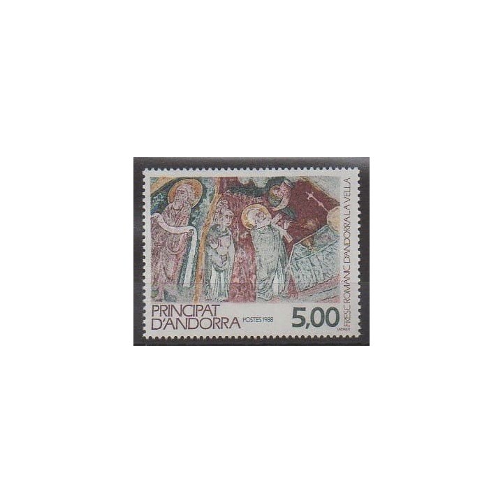 Acheter ce timbre d'Andorre français de l'année 1988 (No 375).