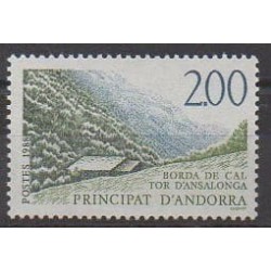 French Andorra - 1988 - Nb 372 - Sights