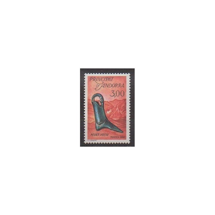 Buy this stamp of French Andorra of the year 1988 (Nb 367).