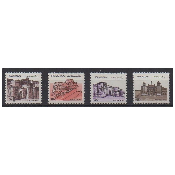 Buy this set of stamps of Pakistan of the year 1984 (Nb 605/608).