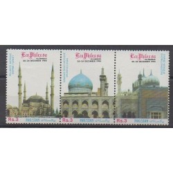 Pakistan - 1986 - No 665/667 - Monuments - Philatélie