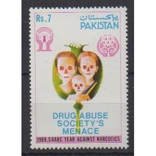 Buy this stamp of Pakistan of the year 1989 (Nb 737).