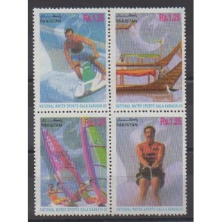 Acheter cette série de timbres duPakistan de l'année 1995 (No 915/918).