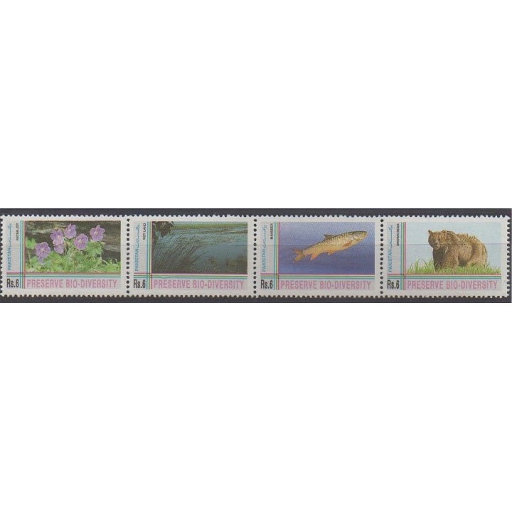 Buy this set of stamps of Pakistan of the year 1994 (Nb 847/850).