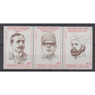 Buy this set of stamps of Pakistan of the year 1993 (Nb 840/842).