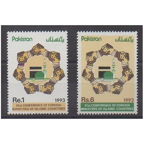 Pakistan - 1993 - No 813/814