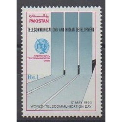 Pakistan - 1993 - Nb 812 - Telecommunications