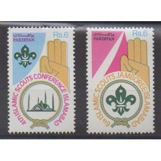 Acheter cette série de timbres duPakistan de l'année 1991 (No 792H/792J).