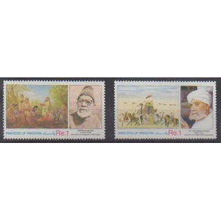 Buy this set of stamps of Pakistan of the year 1991 (Nb 791/792).