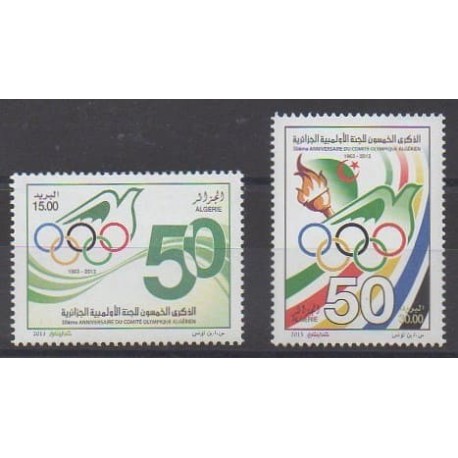 Algérie - 2013 - No 1665/1666 - Jeux Olympiques d'été
