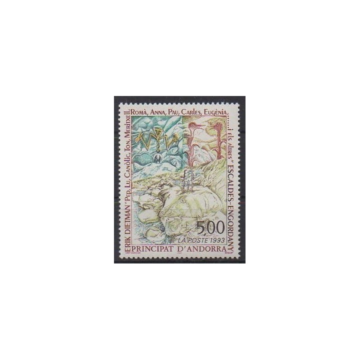 Buy this stamp of French Andorra of the year 1993 (Nb 440).