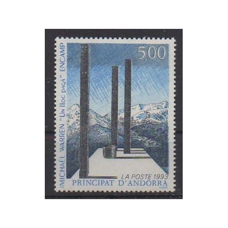 French Andorra - 1993 - Nb 439 - Art