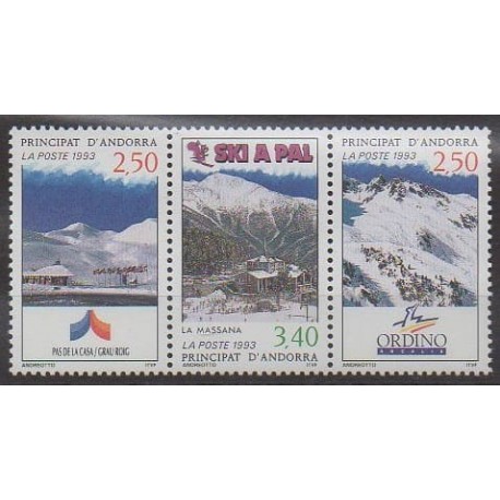 French Andorra - 1993 - Nb 429A - Sights