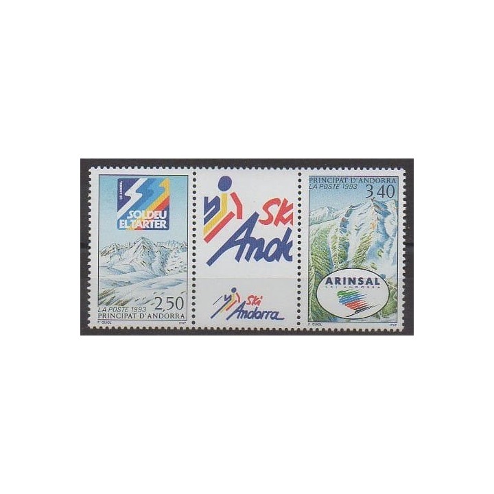 Buy this stamp of French Andorra of the year 1993 (Nb 426A).