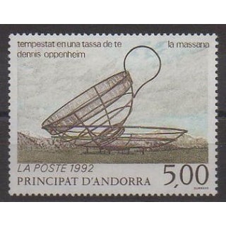 Buy this stamp of French Andorra of the year 1992 (Nb 424).