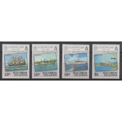 Solomon (Islands) - 1984 - Nb 510/513 - Boats