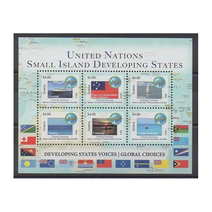 Acheter ce bloc-feuillet de Samoa de l'année 2014 (No BF90).