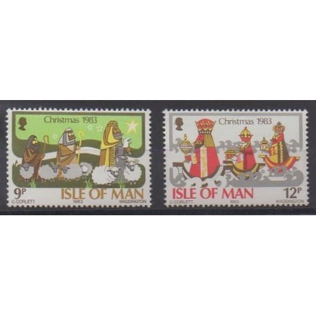 Man (Isle of) - 1983 - Nb 239/240 - Christmas