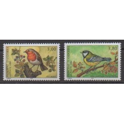 French Andorra - 1996 - Nb 470/471 - Birds
