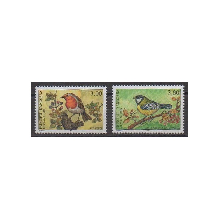 Acheter cette série de timbres d'Andorre français de l'année 1996 (No 470/471).