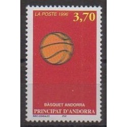 French Andorra - 1996 - Nb 468 - Various sports