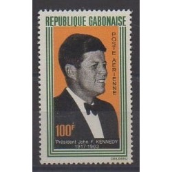 Gabon - 1964 - No PA29 - Célébrités