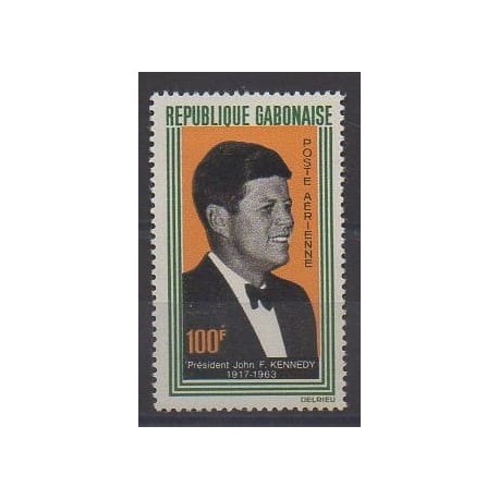 Gabon - 1964 - No PA29 - Célébrités