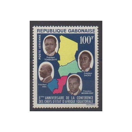 Gabon - 1964 - No PA22 - Histoire