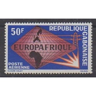 Acheter ce timbre du Gabon de l'année 1965 (No PA38).
