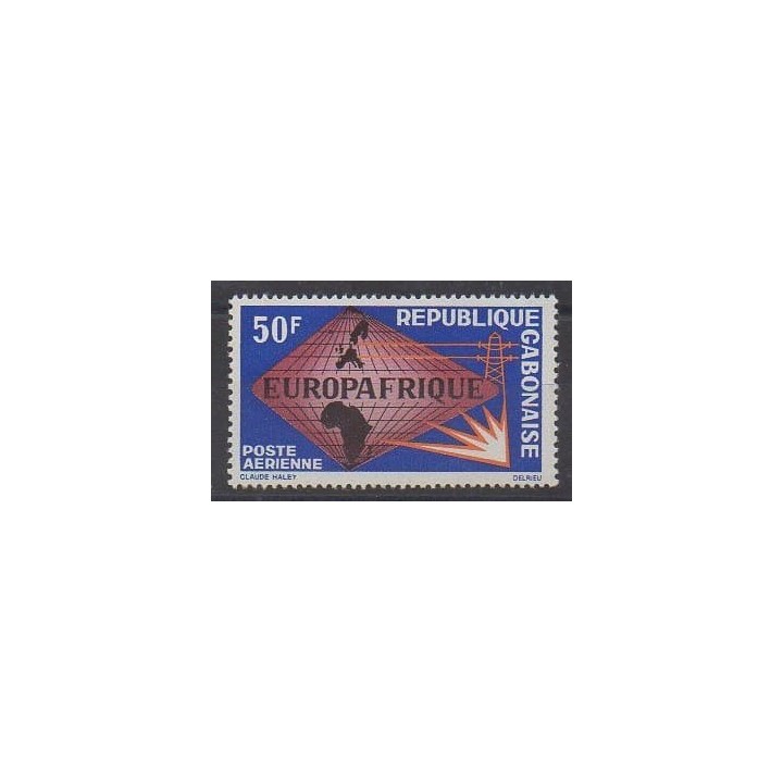 Acheter ce timbre du Gabon de l'année 1965 (No PA38).