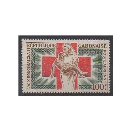 Gabon - 1965 - Nb PA36 - Health or Red cross