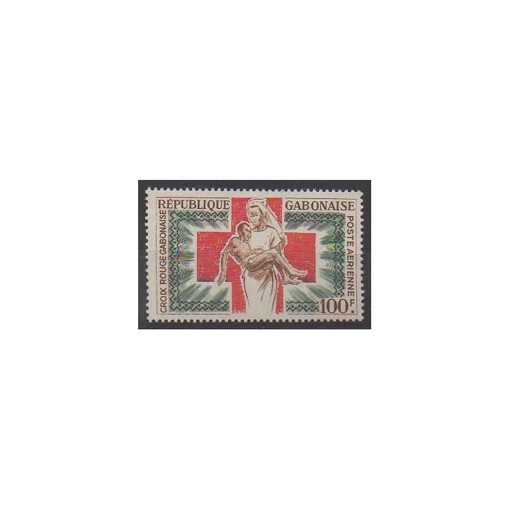 Acheter ce timbre du Gabon de l'année 1965 (No PA36).