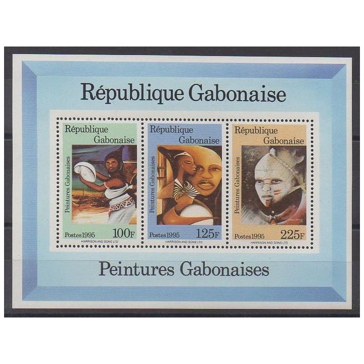 Buy this souvenir sheet  of Gabon of the year 1995 (Nb BF Peintures).