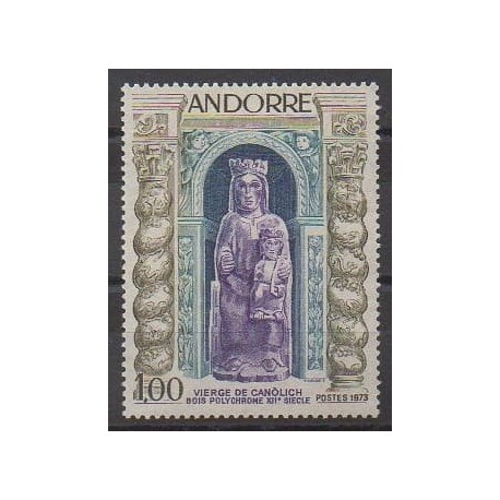 French Andorra - 1973 - Nb 228 - Art