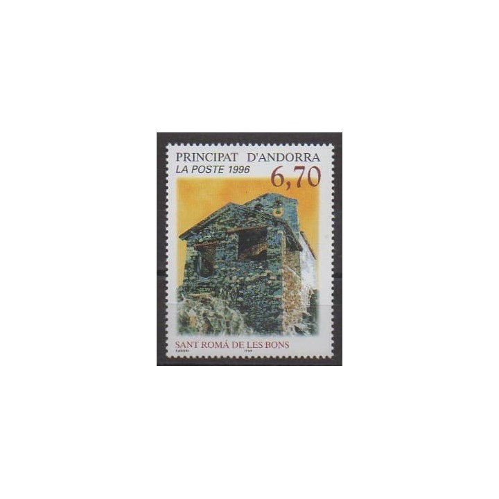 Buy this stamp of French Andorra of the year 1996 (Nb 482).