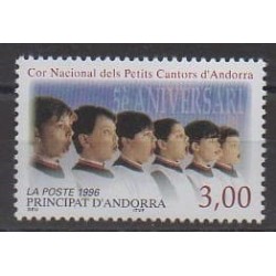 French Andorra - 1996 - Nb 480 - Music