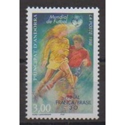 French Andorra - 1998 - Nb 507 - Soccer World Cup