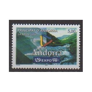 Acheter ce timbre d'Andorre français de l'année 1998 (No 505).
