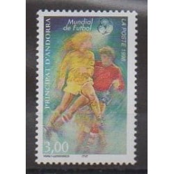 French Andorra - 1998 - Nb 503 - Soccer World Cup