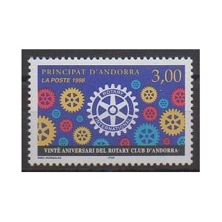 Acheter ce timbre d'Andorre français de l'année 1998 (No 500).