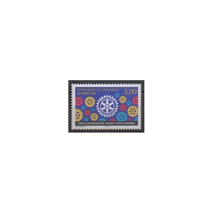 Buy this stamp of French Andorra of the year 1998 (Nb 500).