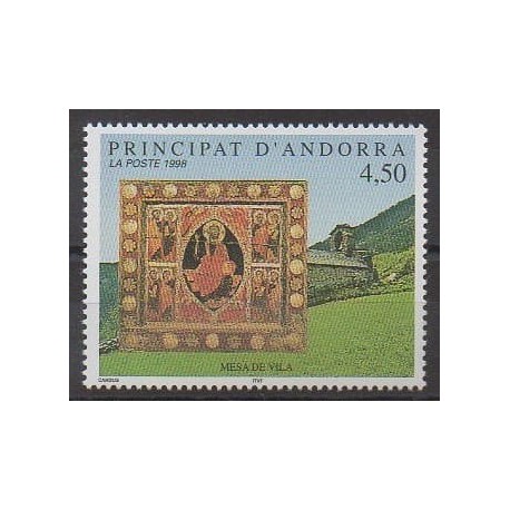 French Andorra - 1998 - Nb 499 - Art