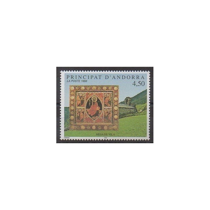 Acheter ce timbre d'Andorre français de l'année 1998 (No 499).