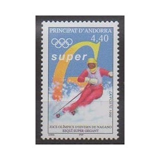 Acheter ce timbre d'Andorre français de l'année 1998 (No 498).