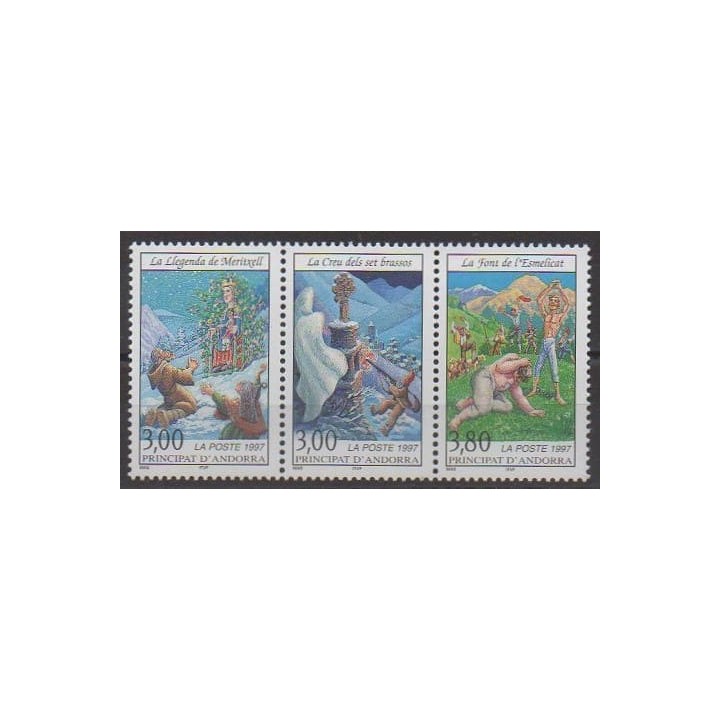 Buy this stamp of French Andorra of the year 1997 (Nb 495A).