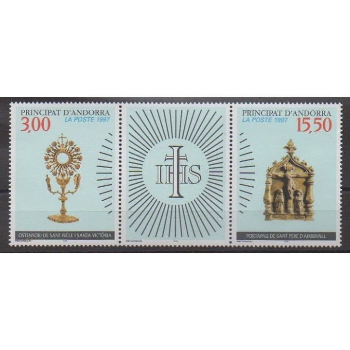 Acheter ce timbre d'Andorre français de l'année 1997 (No 492A).