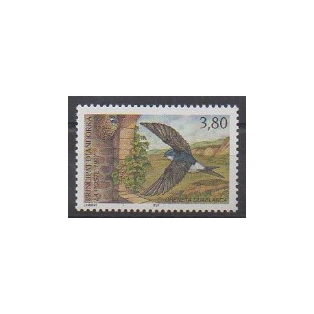 French Andorra - 1997 - Nb 488 - Birds