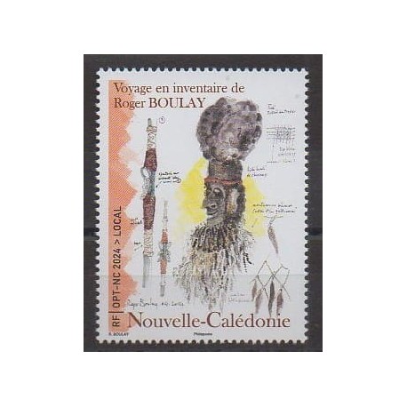 New Caledonia - 2024 - Voyage en inventaire de Roger Boulay - Various Historics Themes