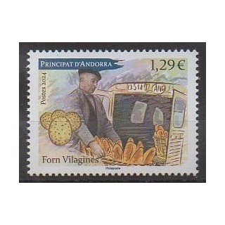 Buy this stamp of French Andorra of the year 2024 (Forn Vilagines).