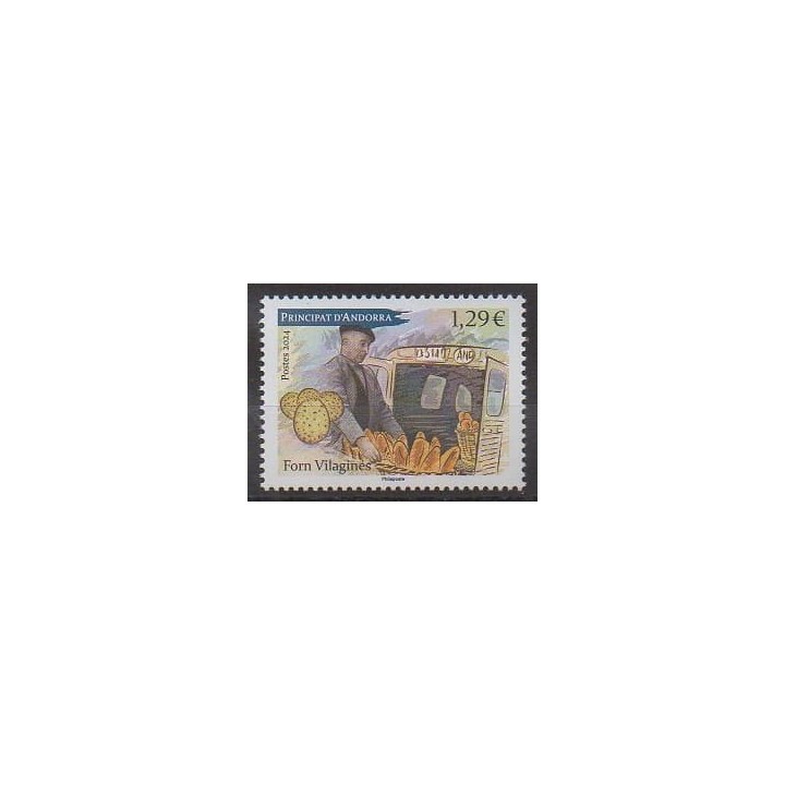 Buy this stamp of French Andorra of the year 2024 (Forn Vilagines).